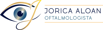 Logotipo da Dra. Jorica Aloan, oftalmologista
